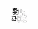 CILINDRO KIT - AX4 / GD115 EVO - ( SUZUKI ) - ( D: 50.65mm - H: 95.55mm - P: 14mm - PISTON PLANO ) - COLOR PLATA