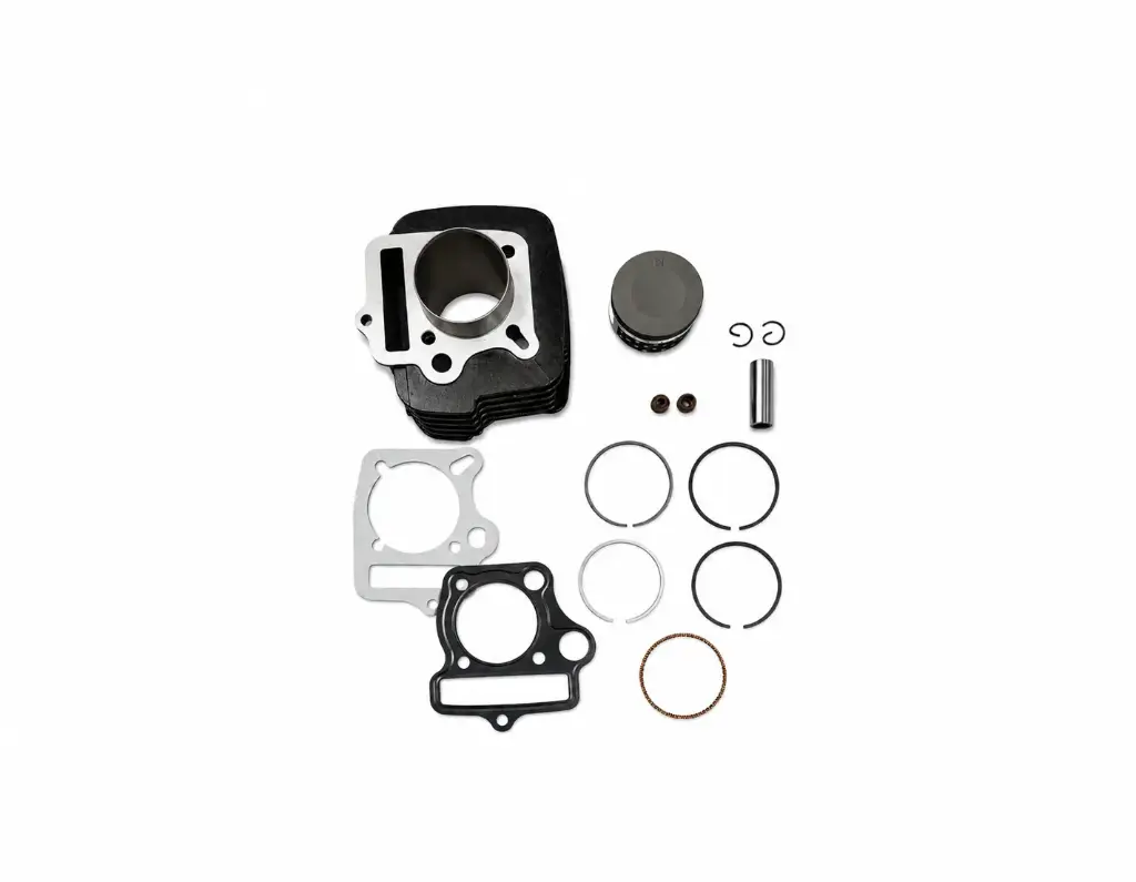 CILINDRO KIT - CABALLITO XY125-30A / VYA125-F8 / VYA125-C9 / RANGER 125SR - ( D:52.40mm - H:98mm - P:13mm - PISTON PLANO - COLOR NEGRO )