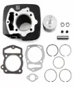 CILINDRO KIT - CB250 - 232CC - ( D: 69mm - H: 108.10mm - P: 17mm - PISTON PLANO - REFRIGARACION DE ACEITE ) - COLOR NEGRO