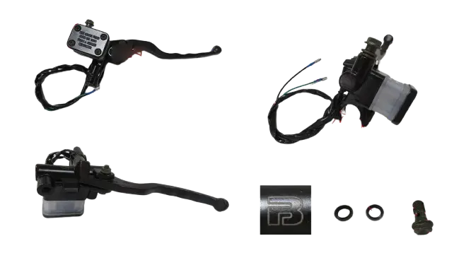 BOMBA DE FRENO DELANTERA XY150 UTILITARIA (NEGRO MATE )	