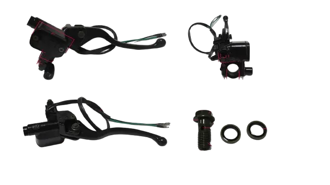 BOMBA DE FRENO DELANTERA XY125-30A 2019 (NEGRO BRILLANTE - NEGRO MATE)