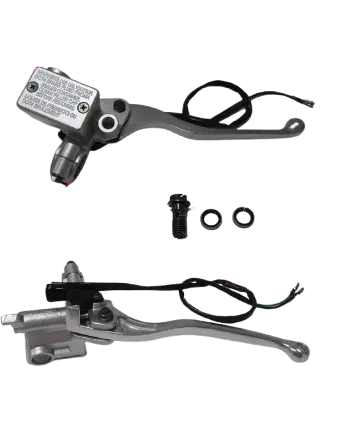 BOMBA DE FRENO DELANTERA  SKR200S 2012 (GRIS - CROMADO) 	