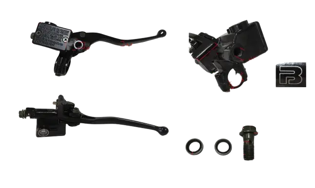 BOMBA DE FRENO DELANTERA TKCR5250 2015 (GRIS - CROMADO)