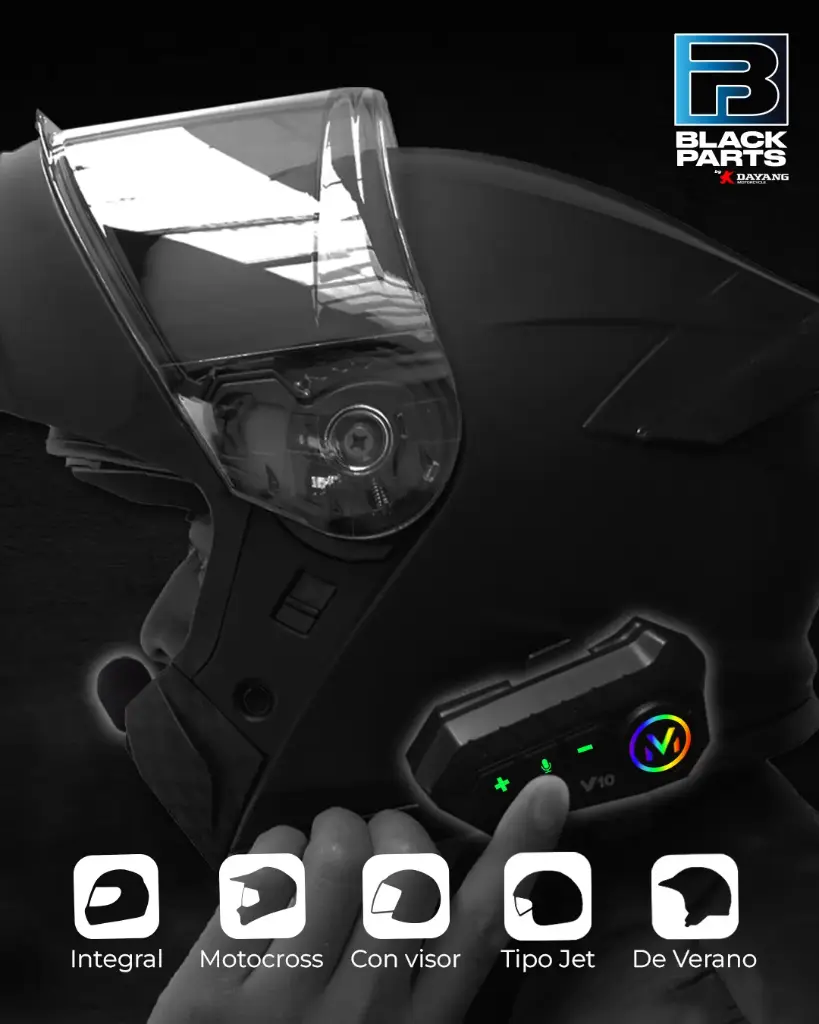 BLUETOOTH PARA CASCO UNIVERSAL BP 