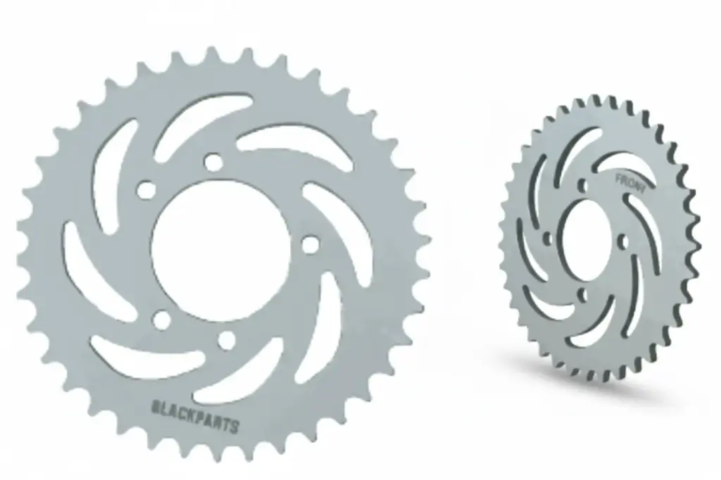 CATALINA  ACERO 1045 - R. ZINC   428 38T - 4H  - ØINT: 58 mm  GN125