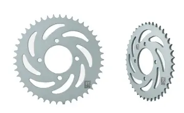 CATALINA ACERO 1045 - R. ZINC 428 42T - 4H - ØINT: 64 mm RX100 - WY