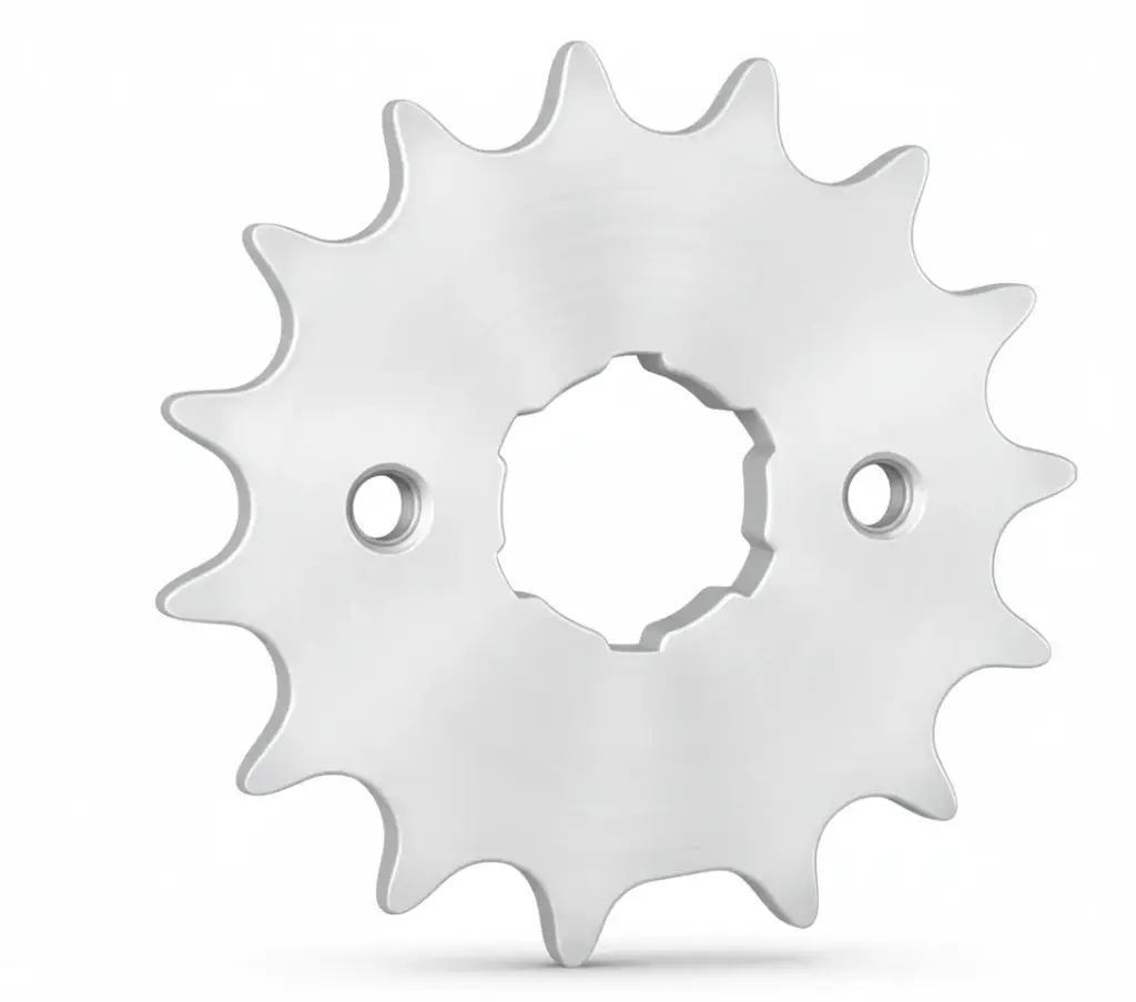 PIÑON MOTRIZ ACERO 1045 - R. ZINC 428H 14T - 6,20mm - AX100