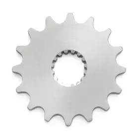 PIÑON MOTRIZ ACERO 1045 - R. ZINC 428H 15T - 2,00mm - 	GN125