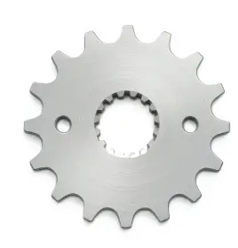 PIÑON MOTRIZ ACERO 1045 - R. ZINC  428H 16T - 2 HUECOS - 6,20mm - CG125