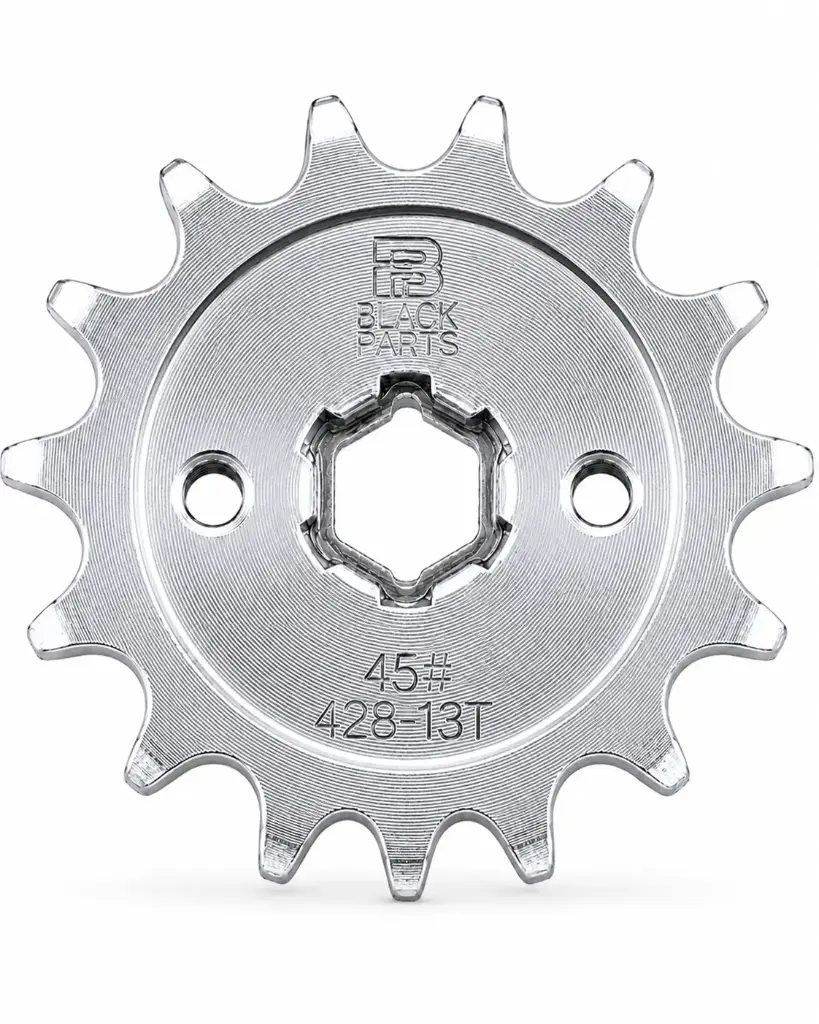 PIÑON - XY125-30A - 428H - 13T - 2H - 4,60mm - R. ZINC 