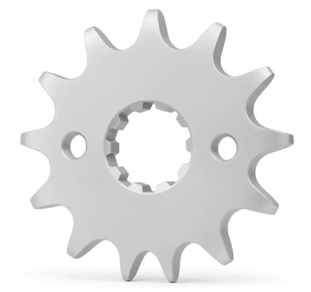 PIÑON MOTRIZ ACERO 1045 - R. ZINC  428 15T - 2 HUECOS - 4,60mm - XY125-30A