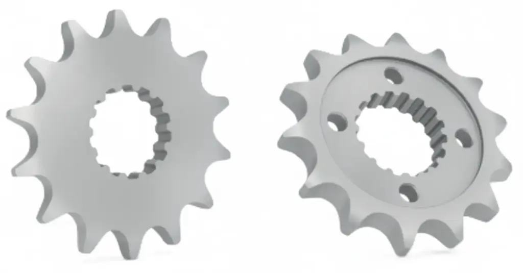 PIÑON MOTRIZ  ACERO 1045 - R. ZINC 428 15T - 4,00mm - 	QM200GY