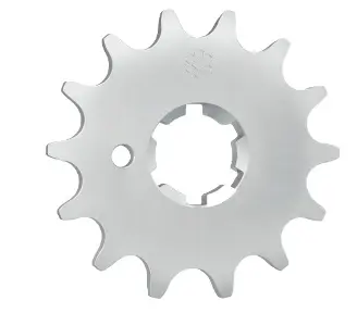 PIÑON MOTRIZ ACERO 1045 - R. ZINC  428 14T - 1 HUECOS - 6,20mm - FZ16