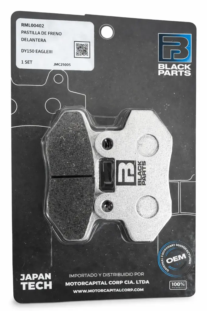 PASTILLA DE FRENO DELANTERA  DY150 EAGLEIII 