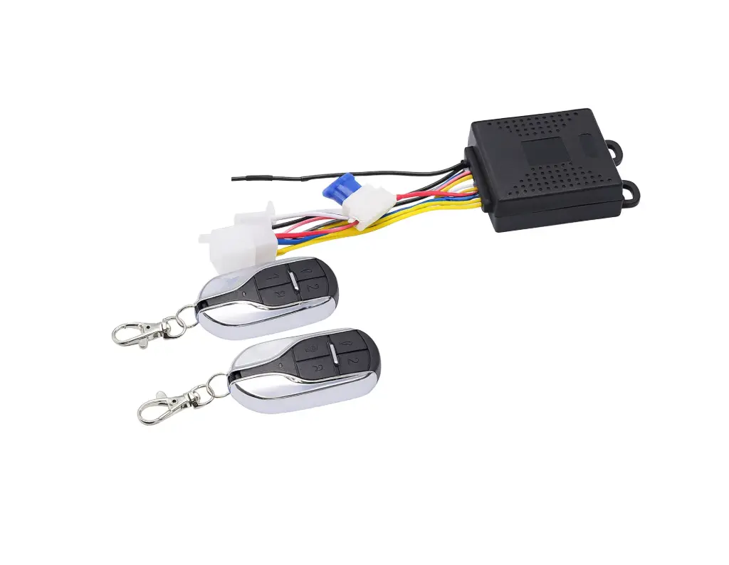 ALARMA PARA MOTOCICLETA	BUNKER - SIN SIRENA INCLUIDA. - CONEXIÓN A PITO