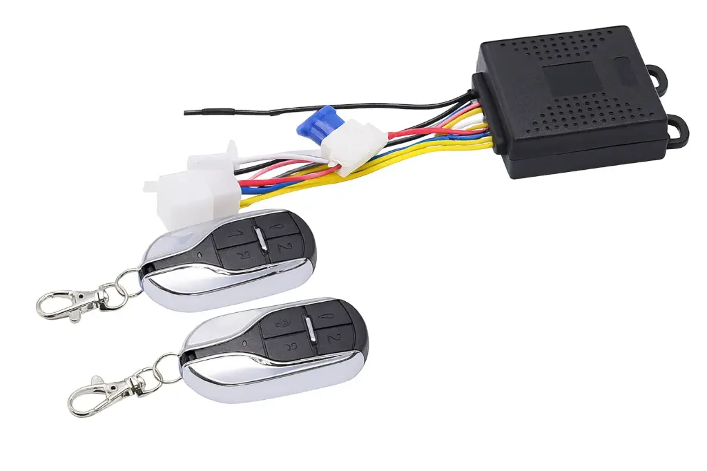 ALARMA PARA MOTOCICLETA	BUNKER - SIN SIRENA INCLUIDA. - CONEXIÓN A PITO