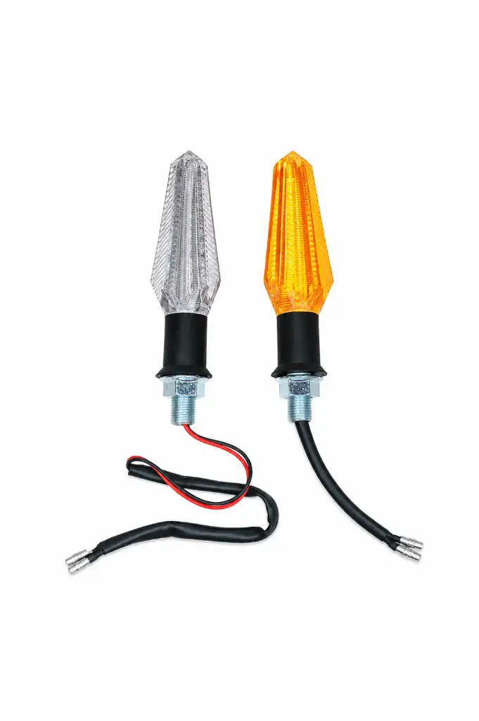DIRECCIONAL LED - UNIVERSAL TIPO DIAMANTE / LUZ AMARILLA 
