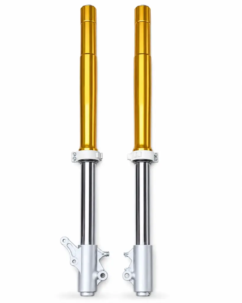 BARRA TELESCOPICA INV 890mm 48mm 12mm (MORD/60mm) (P) VYA200-PY/ CROSS 200CC