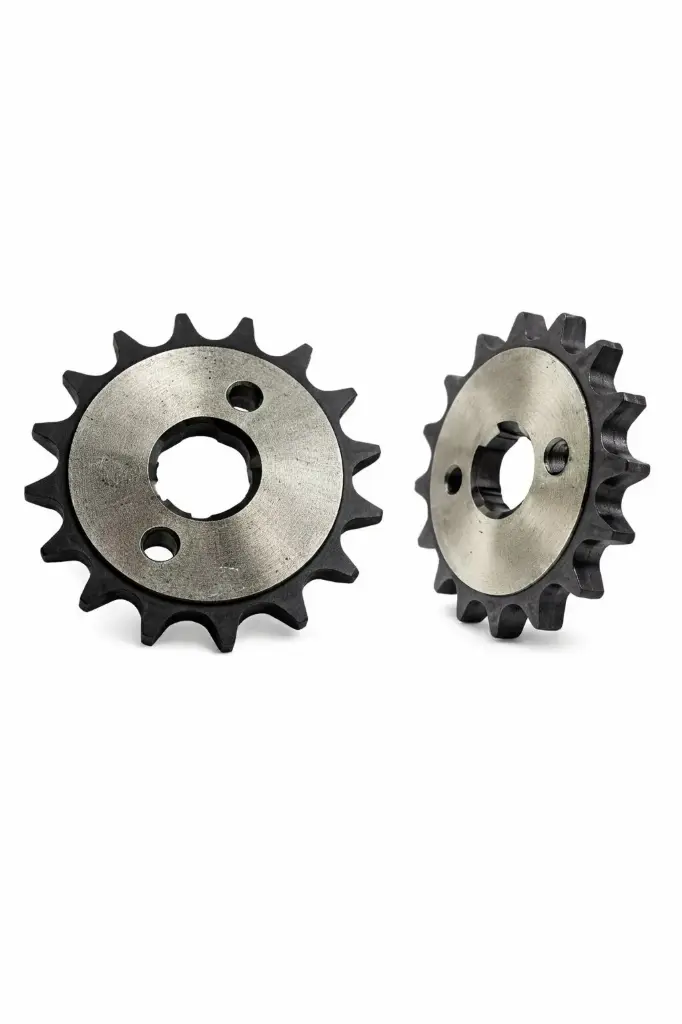 PIÑON MOTRIZ PULIDO 428 15T - 2 HUECOS - 6,20mm CG125