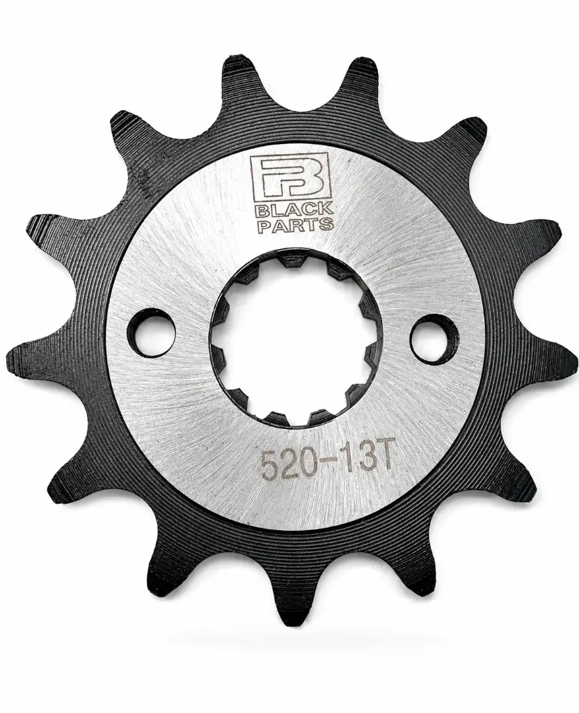PIÑON - XR250 TORNADO / MOTOR 4V - 520H - 13T - 2 HUECOS - 4,00mm - MOTRIZ PULIDO