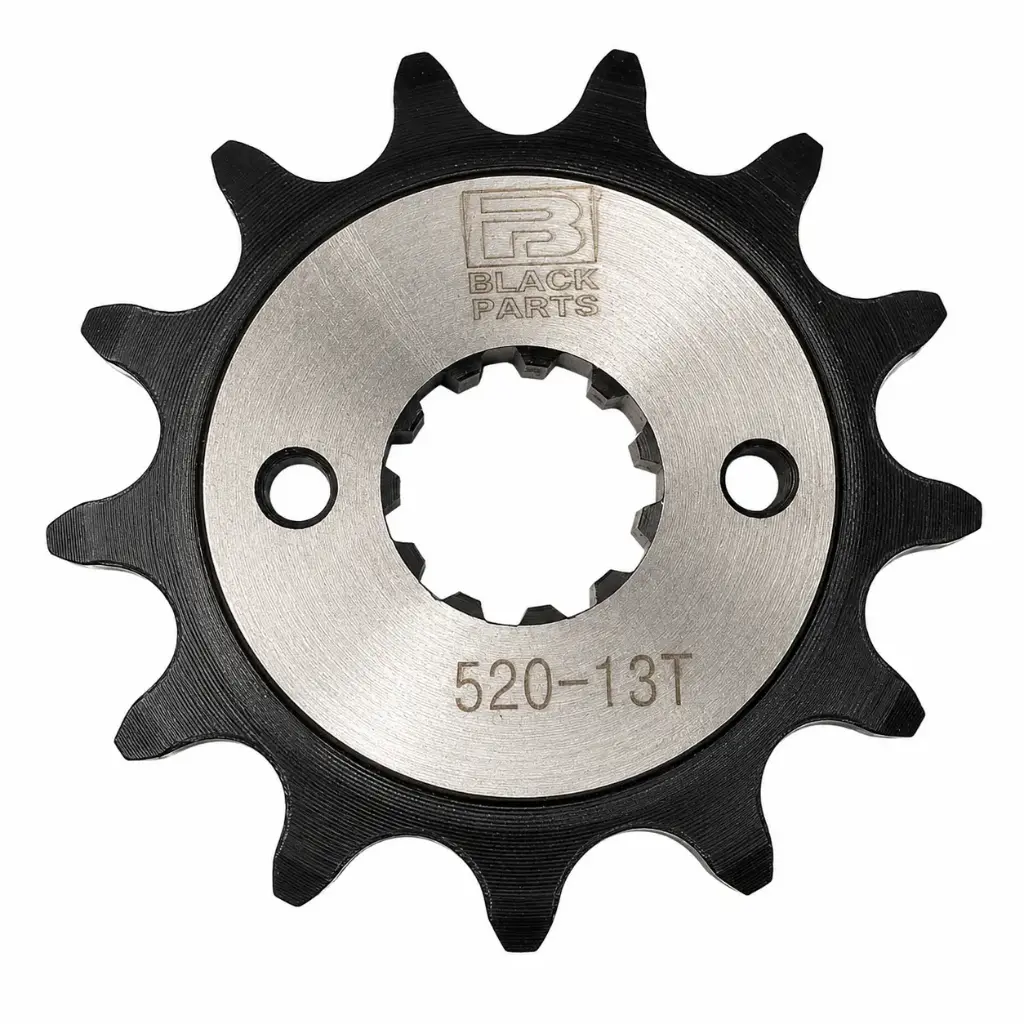 PIÑON - XR250 TORNADO / MOTOR 4V - 520H - 13T - 2H - 4,00mm - CARBONO