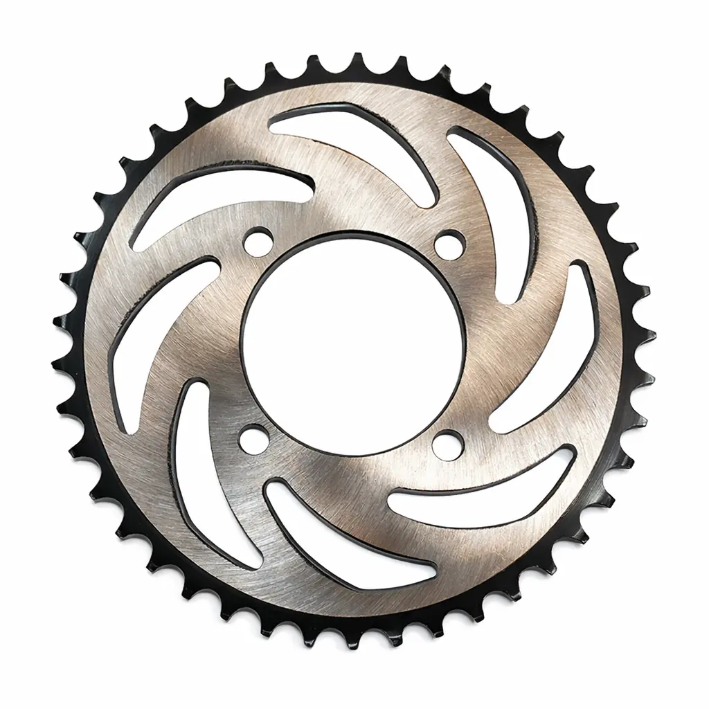 CATALINA WY125 / 428H - 42T / ACERO CARBONO PULIDO