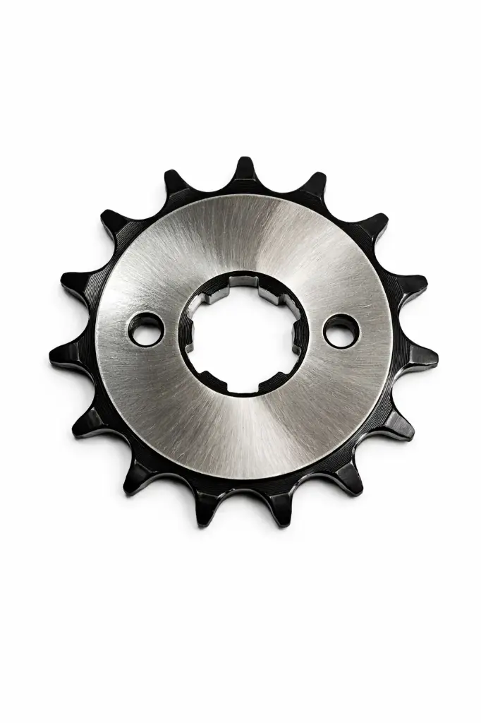 PIÑON / 428H -17T / ACERO CARBONO PULIDO CG125  