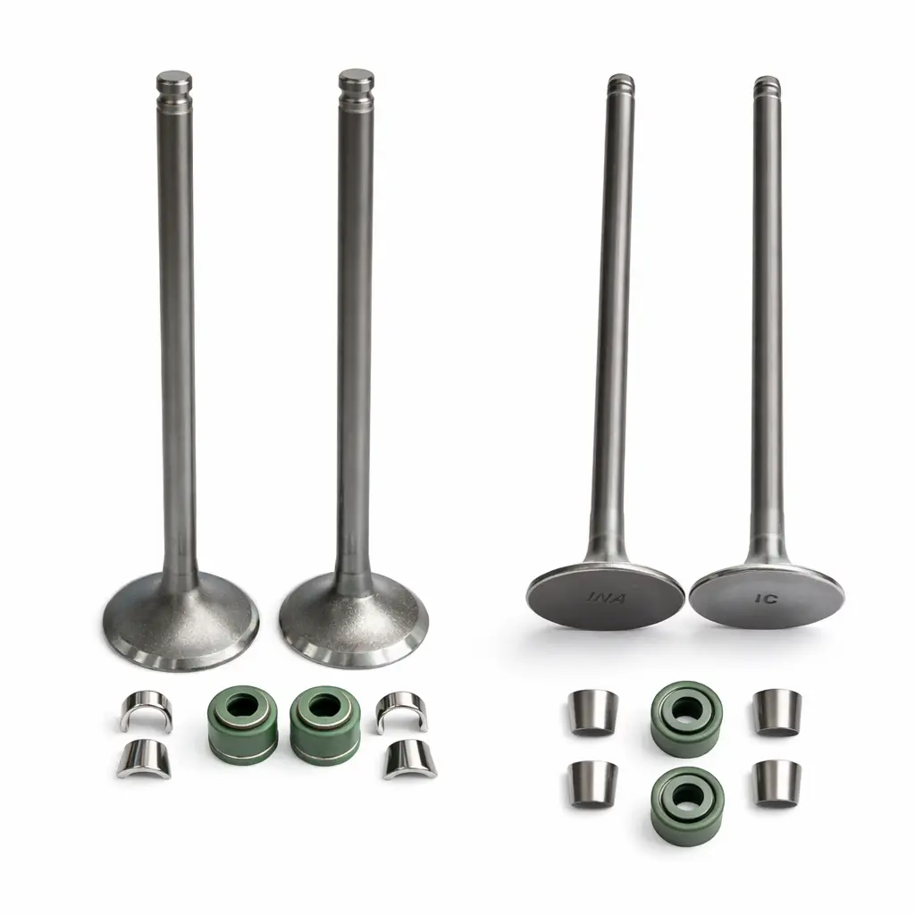 VALVULA COMPLETO CG150 PICO CORTO