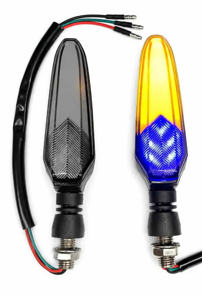 GUIA DIRECCIONAL LED / LUZ AMARILLA - AZUL 