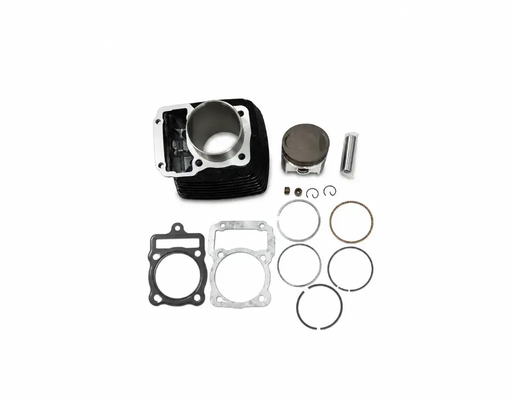 CILINDRO KIT - CG250 - ( D: 67.00mm - H: 112.93mm - P: 16mm - PISTON PLANO ) - COLOR NEGRO 