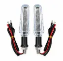 DIRECCIONAL LED - UNIVERSAL - TIPO CRISTAL - ( LUZ AMARILLA )