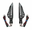 DIRECCIONAL LED - UNIVERSAL - TIPO ALA - ( LUZ AZUL - AMARILLA )