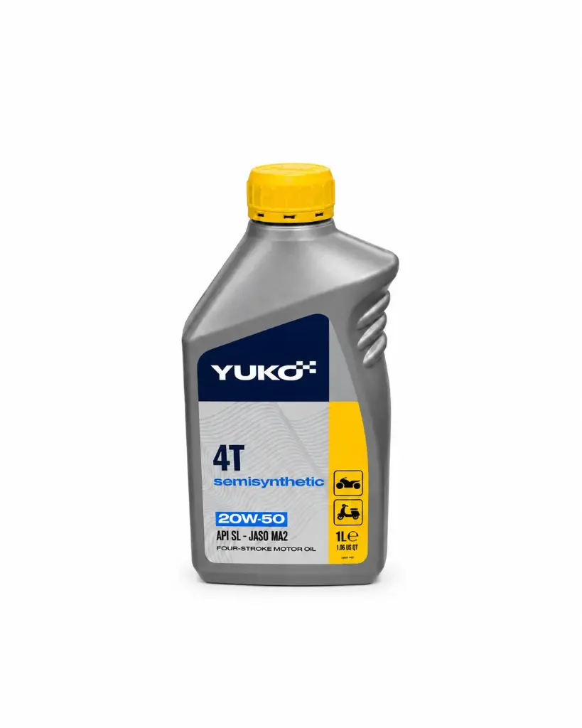 YUKO - ACEITE SEMISYNTHETIC - 4T - 20W50 - (1L)