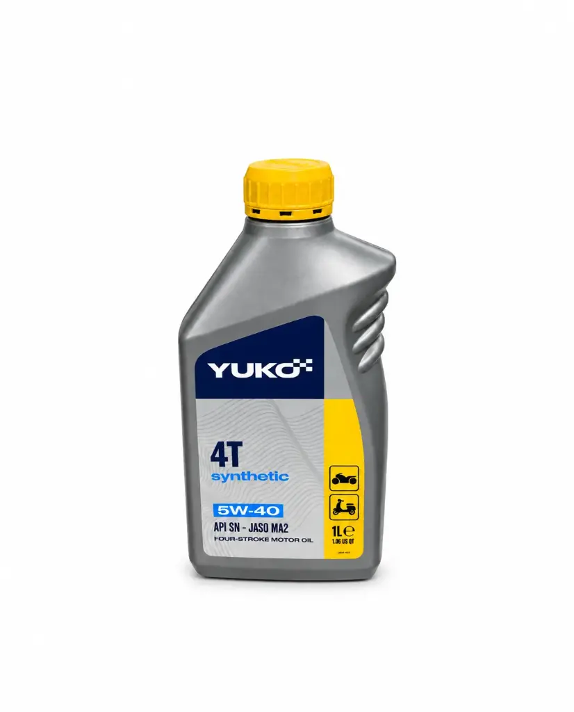 YUKO - ACEITE PREMIUM SYNTHETIC - 4T - 5W40 - (1L)