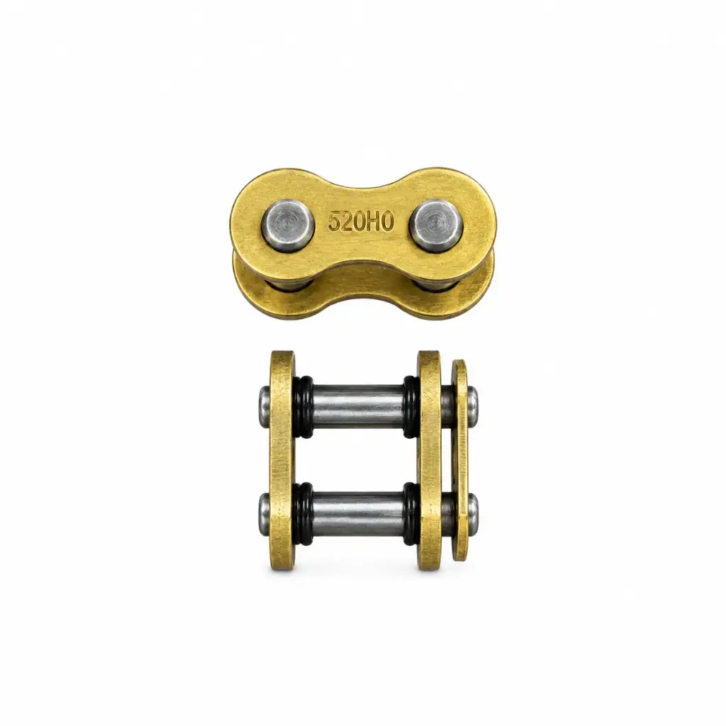 CANDADO DE CADENA - 520H - ( ORING DORADO )	 