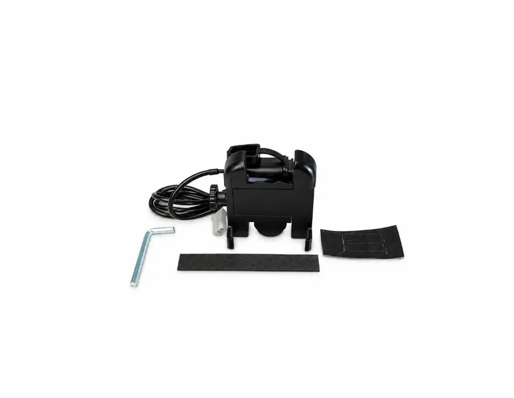 PORTA CELULAR - ( NEGRO CON CARGADOR )