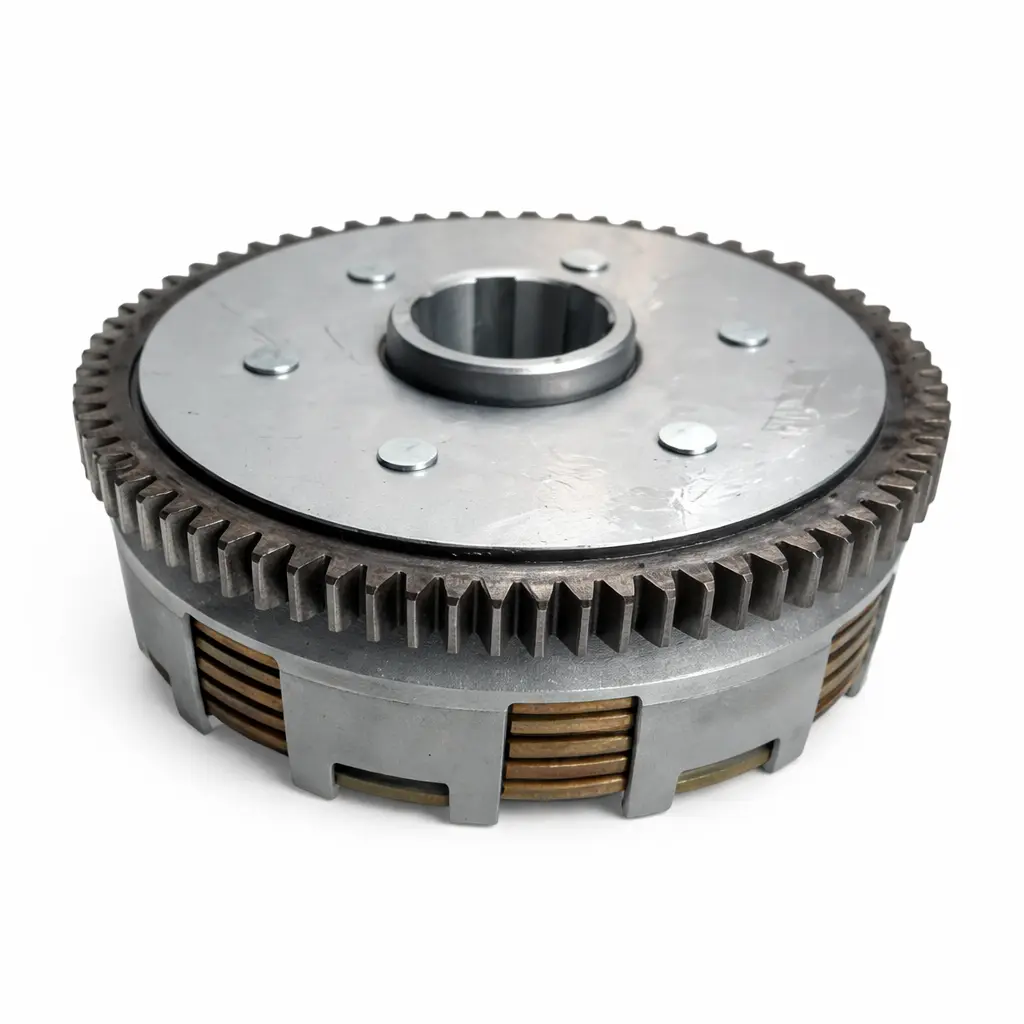 PLATO DE EMBRAGUE ARMADO (70T - 6 PERNOS - 6 DISCOS )  