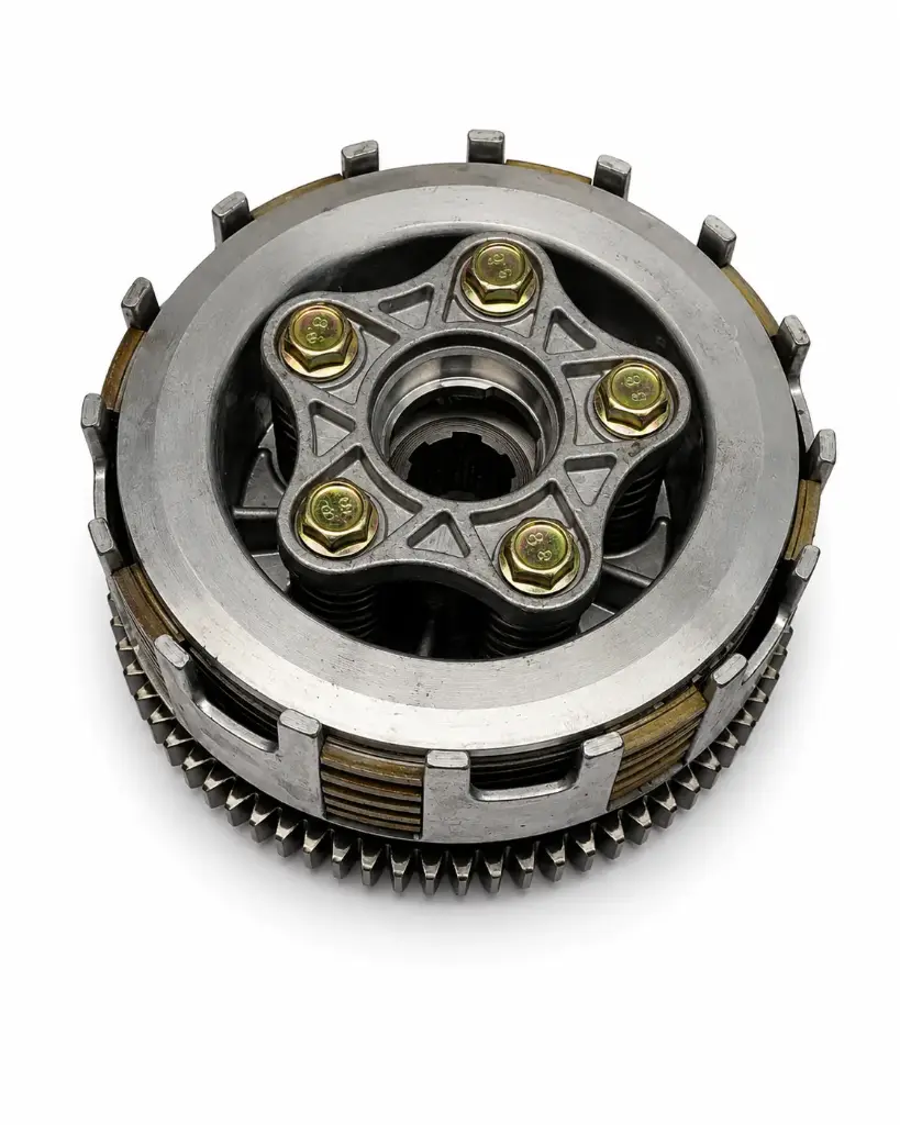 PLATO DE EMBRAGUE ARMADO (70T - 6 PERNOS) / CG150/CG200 GRUESA