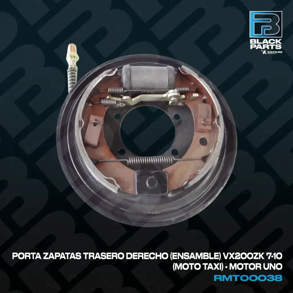PORTA ZAPATAS - VX200ZK 7-10 - (ENSAMBLE POSTERIOR DERECHO )