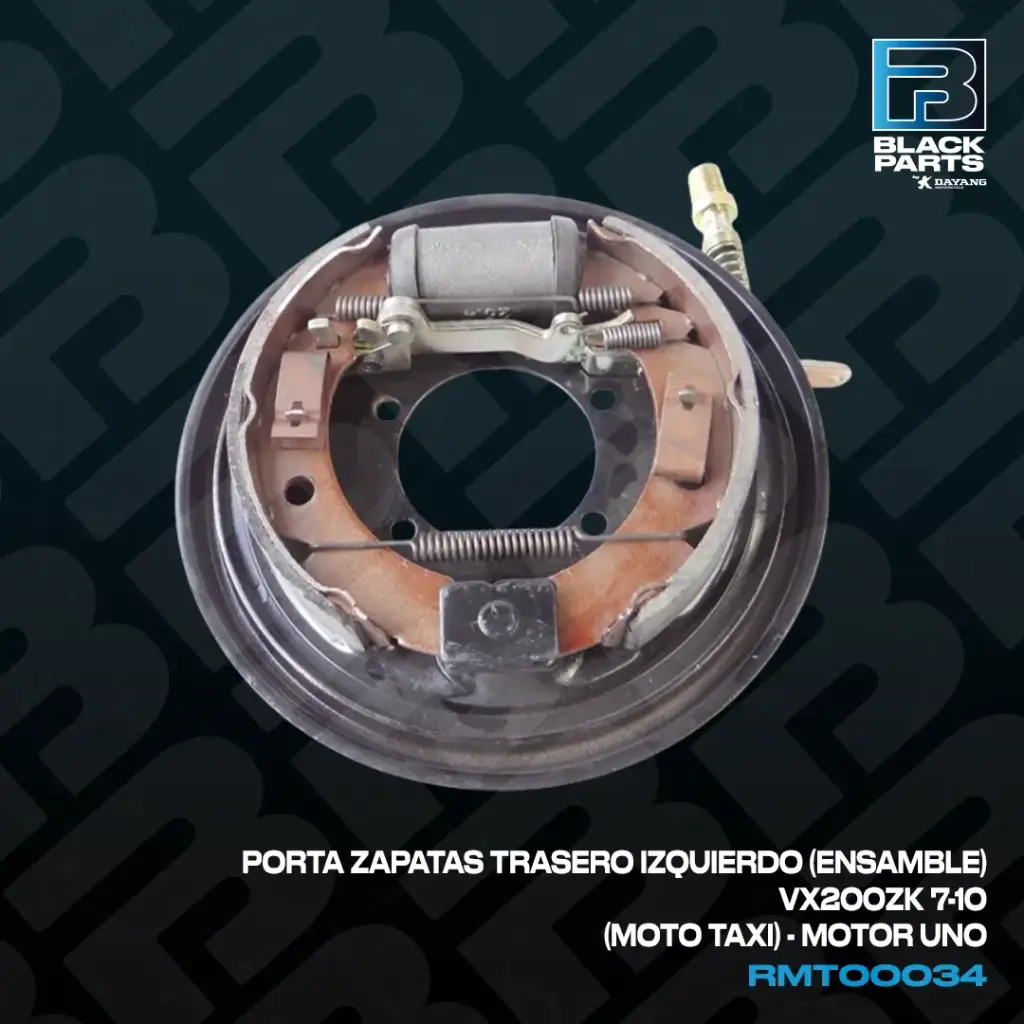 PORTA ZAPATAS - VX200ZK 7-10 - ( ENSAMBLE TRASERO IZQUIERDO ) 