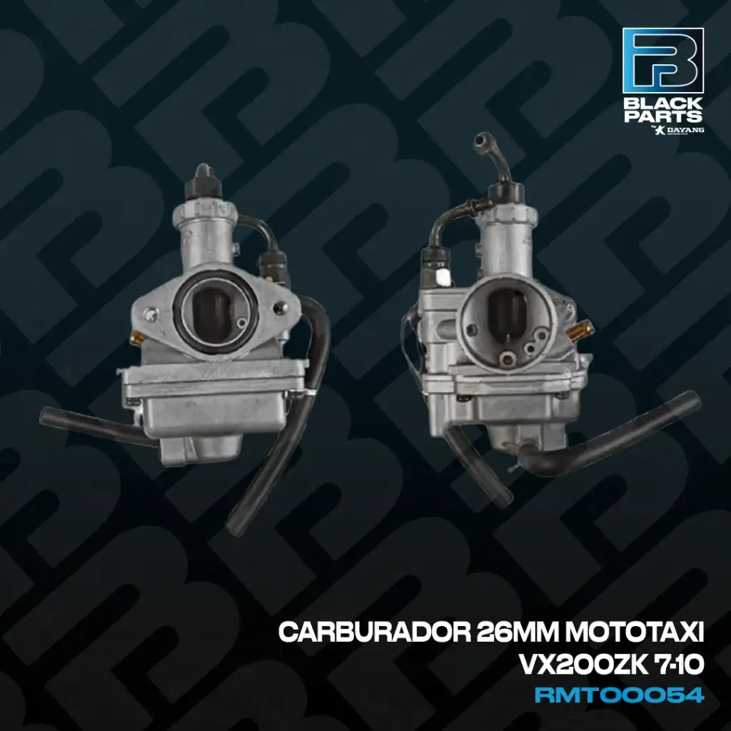 CARBURADOR 26mm MOTOTAXI VX200ZK 7-10