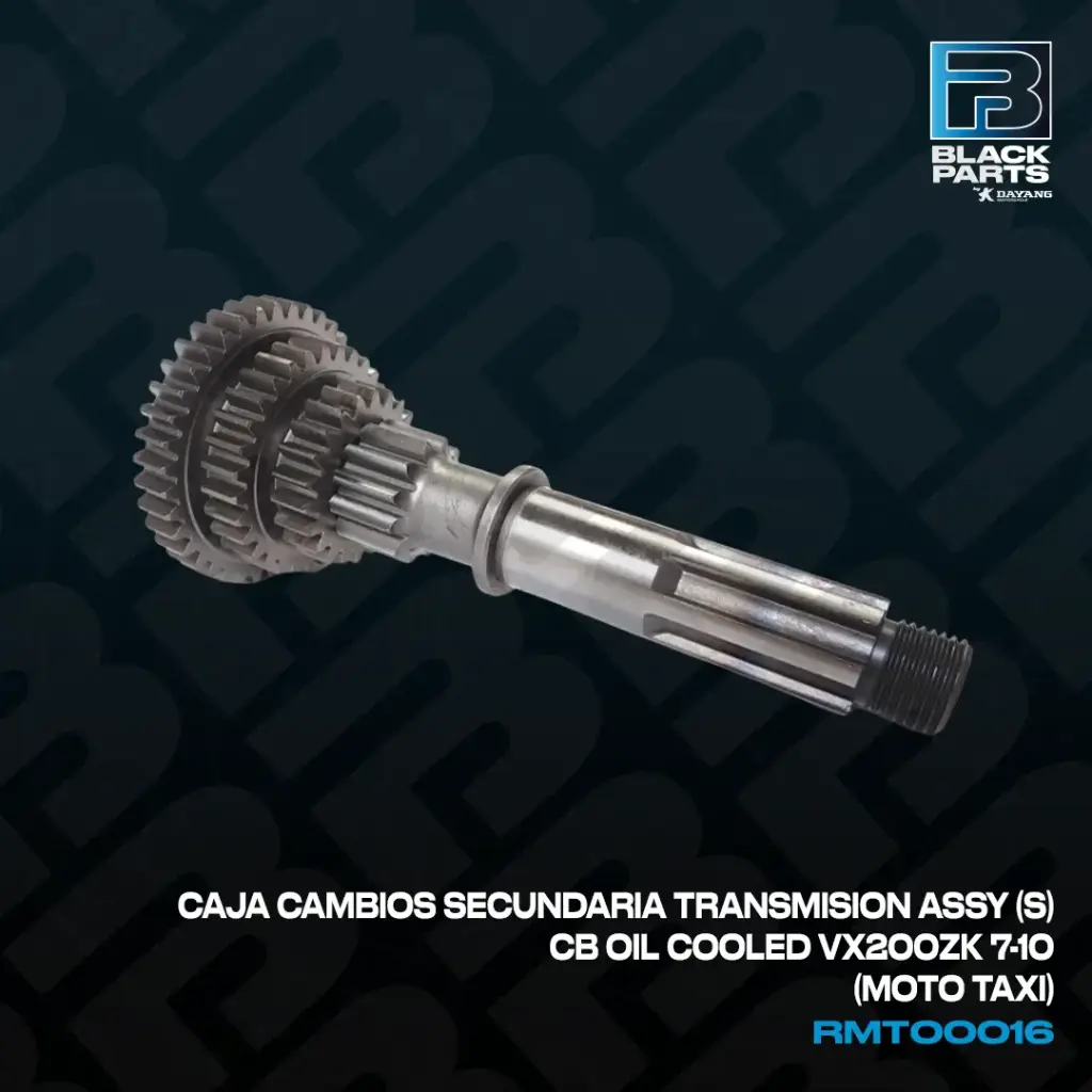 CAJA CAMBIOS SECUNDARIA TRANSMISION ASSY (S) CB OIL COOLED VX200ZK 7-10