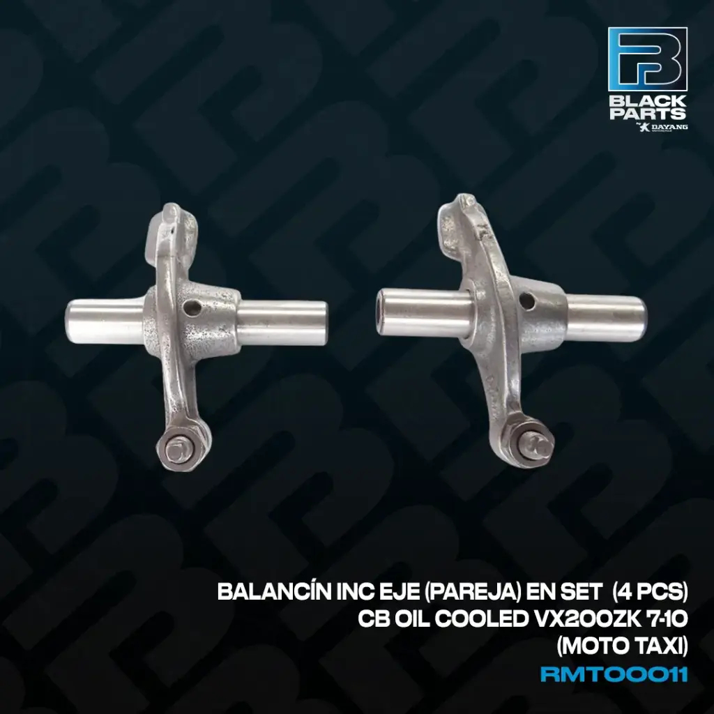 BALANCÍN INC EJE (PAREJA)  SET X4  CB OIL COOLED VX200ZK 7-10