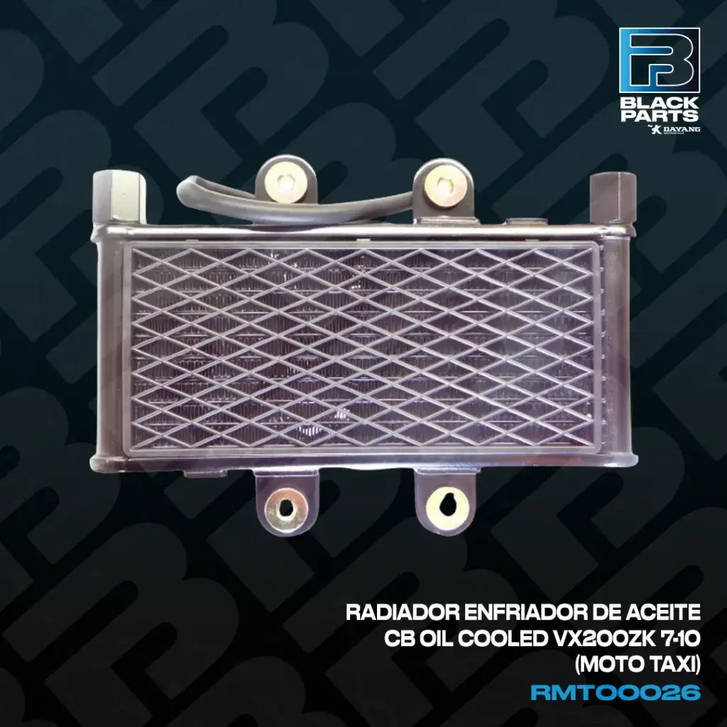 RADIADOR ENFRIADOR DE ACEITE CB OIL COOLED VX200ZK 7-10