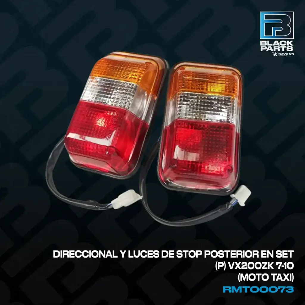 DIRECCIONAL Y LUCES DE STOP POSTERIOR SETX2 (P) VX200ZK 7-10