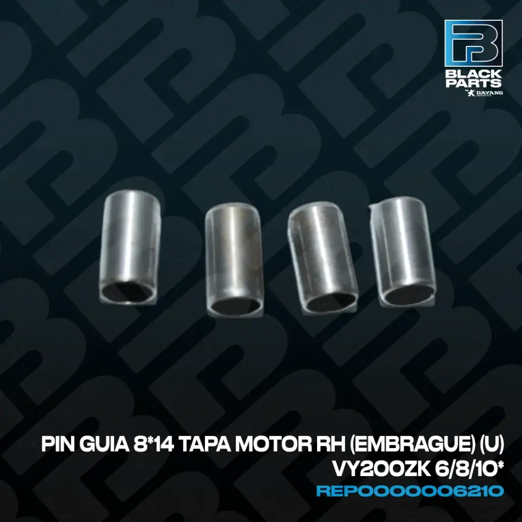 PIN GUIA 814 TAPA MOTOR RH (EMBRAGUE)/ MOTO-TAXI  / MOTOR.1 / VYCAST 200ZK / RCJ
