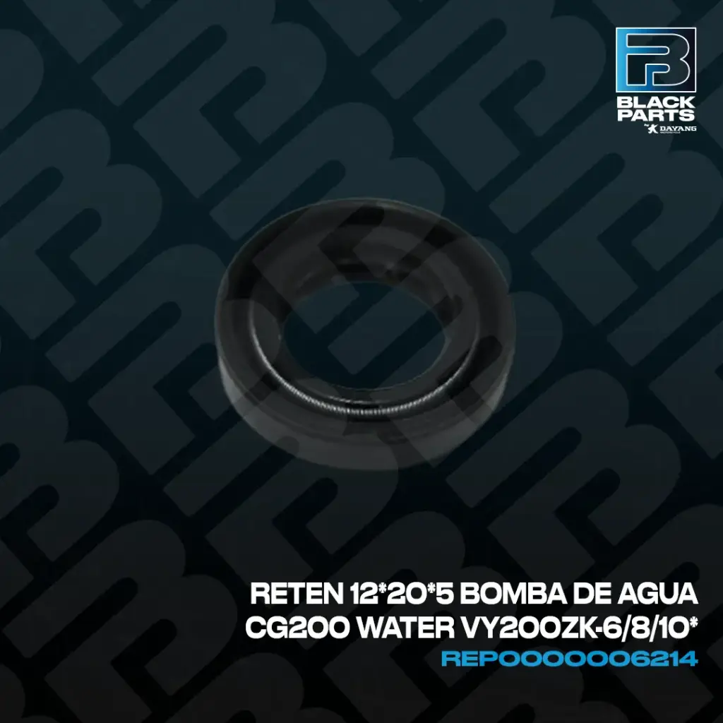RETEN 12X20X5 BOMBA DE AGUA  CG200 WATER VY200ZK
