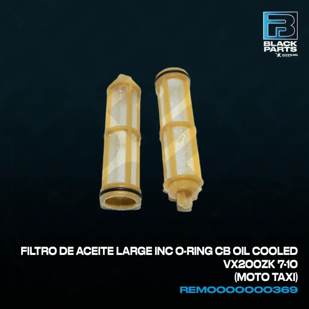 FILTRO DE ACEITE LARGE INC O-RING CB200 OIL COOLED VX200ZK 7-10