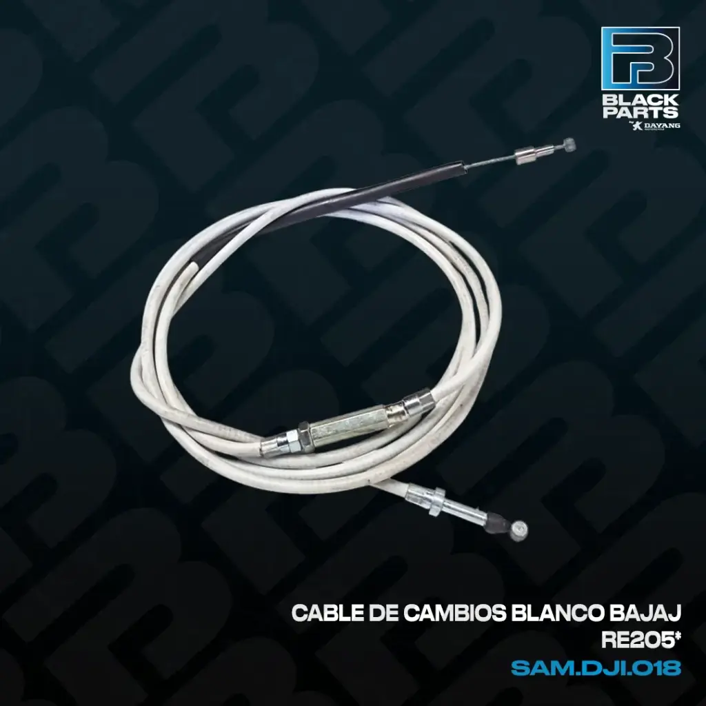 CABLE DE CAMBIOS BLANCO BAJAJ RE205