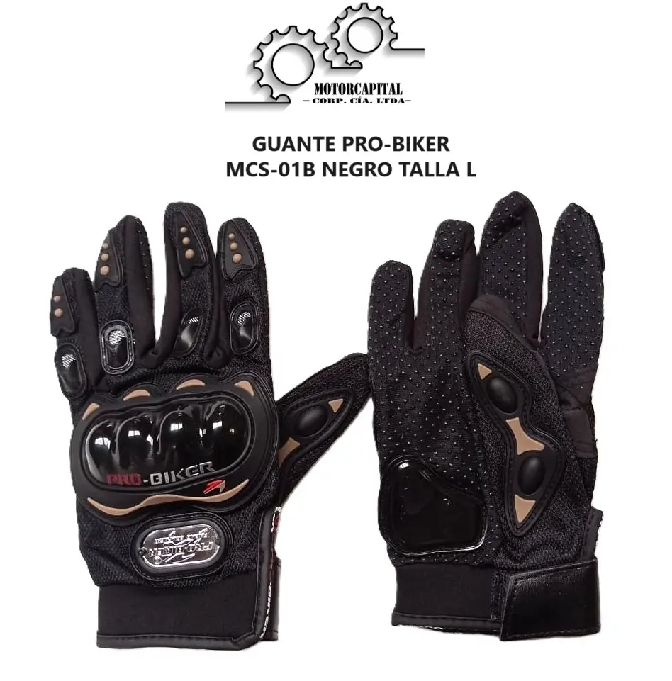 GUANTE PRO-BIKER TALLA "L"